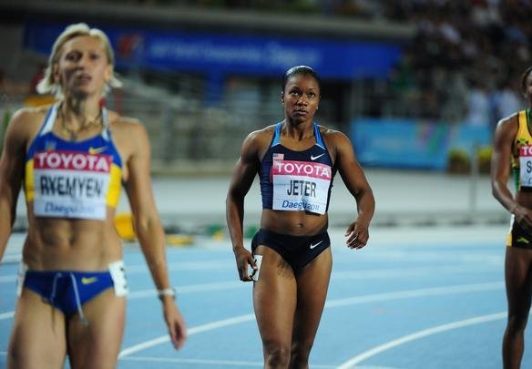 Imagens desta quinta do Mundial de Atletismo - AFP PHOTO / MARK RALSTON 