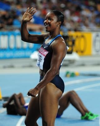 Imagens desta quinta do Mundial de Atletismo - AFP PHOTO / MARK RALSTON 