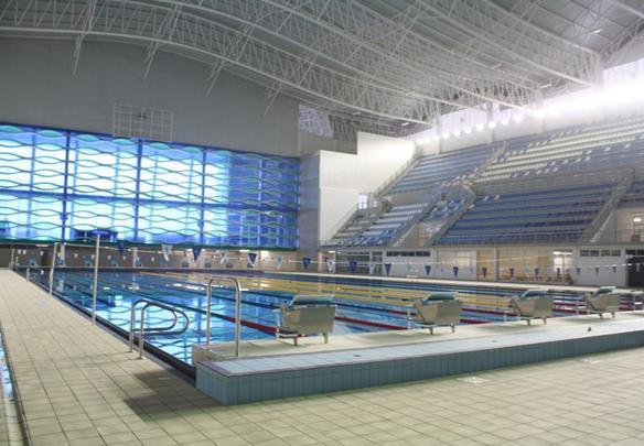 O Centro Aquático receberá provas de salto, nado sincronizado, natação e pólo aquático - Divulgação Pan de Guadalajara