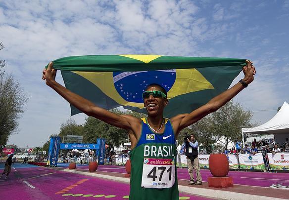 Solonei Silva - Maratona Masculina - AFP PHOTO/ Luis Acosta