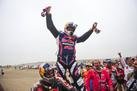 Despr�s tetra campe�o nas motos do Rali Dacar