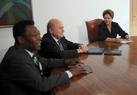 Encontro de Dilma e Blatter em Bras�lia
