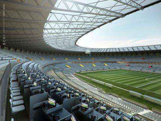 Novo Mineirão será a casa do Cruzeiro a partir de 2013 - BCMF Arquitetos / Minas Arena