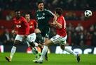 Imagens do jogo entre Manchester United e Real Madrid