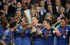 Imagens da comemora��o do Chelsea 