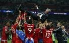 Festa do Bayern de Munique em Wembley