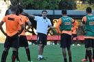 Imagens do treino do Atl�tico desta sexta