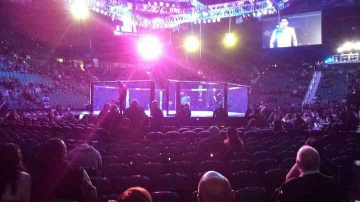 Cadeiras vazias para receber primeira luta na MGM Grand Garden Arena