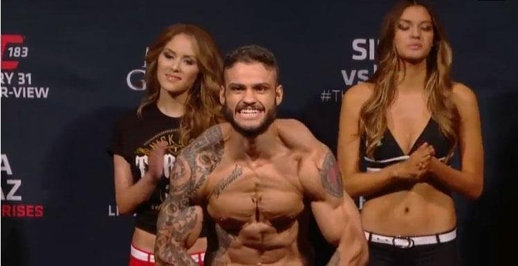 Confira a galeria de fotos da pesagem do UFC 183 - Rick Monstro