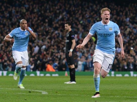 De Bruyne resolve, Manchester City elimina o PSG e vai à semifinal pela primeira vez