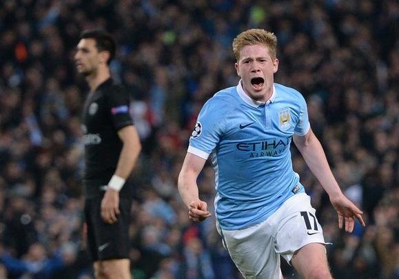 De Bruyne resolve, Manchester City elimina o PSG e vai à semifinal pela primeira vez