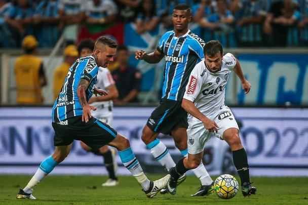 Imagens do duelo decisivo da Copa do Brasil, entre Grêmio e Atlético, na Arena, em Porto Alegre