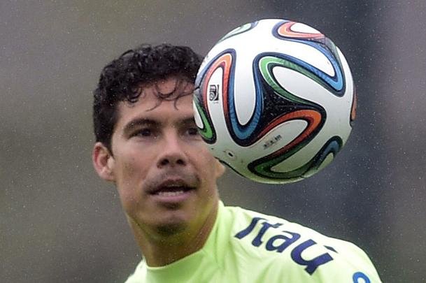 Jogadores da Seleção treinando na Granja Comary, em Teresópolis