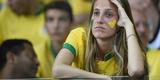 Goleada da Alemanha, 5 a 0 no primeiro tempo, deixa torcedores brasileiros desolados 