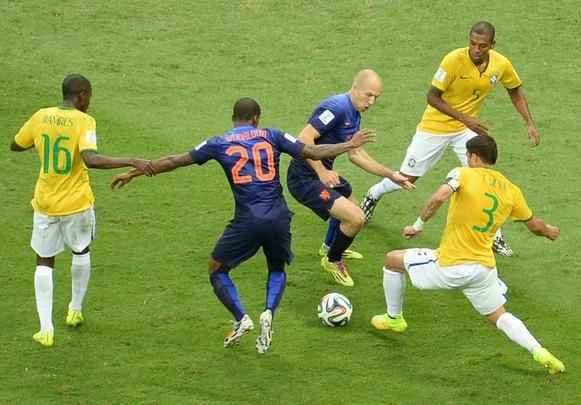 Confira as fotos da decisão de terceiro lugar entre Brasil e Holanda