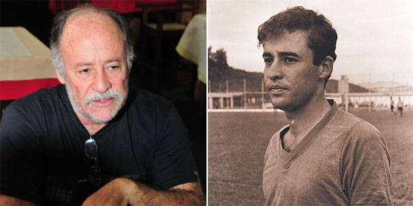Dois momentos: Beto 'Bom de Bola', em 2011, e em 1968, como atleta profissional do Galo (Marcos Vieira/EM/D.A Press e Arquivo EM/D.A Press) Dois momentos: Beto 'Bom de Bola', em 2011, e em 1968, como atleta profissional do Galo (Marcos Vieira/EM/D.A Press e Arquivo EM/D.A Press)