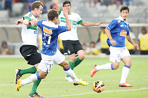 Everton Ribeiro teve boa atuação contra Coxa (Joao Miranda/Esp.EM/D.A Press)