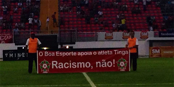 Boa Esporte manifestou apoio ao jogador Tinga, do Cruzeiro, vítima de racismo na Libertadores (Facebook/Reproducao da Internet )