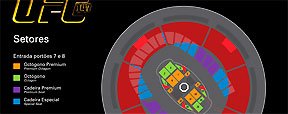 Ingressos de setores numerados para UFC 147, no Mineirinho, se esgotam (Divulga��o)