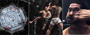 V�DEO: EA Sports revela imagens do game oficial do UFC para Xbox One (Reprodu��o/EA Sports)
