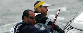 Dupla Prada e Scheidt � campe� no Rio e garante vaga para Londres'2012 (REUTERS/Peter Andrews)