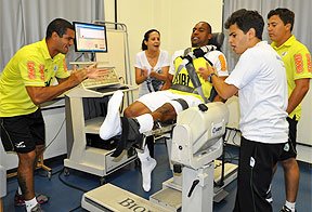 Foco na parte f�sica (Assessoria de Comunica��o Am�rica FC/Carlos Cruz)