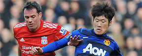 Manchester United encara Liverpool em cl�ssico do Campeonato Ingl�s  (AFP PHOTO/ANDREW YATES )