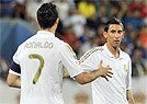 R.Madrid termina temporada com vit�ria no Kuwait (REUTERS/Tariq AlAli)