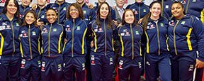 Feminino usa Grand Slam de Moscou como treino de luxo para Londres (Divulga��o/Facebook CBJ)
