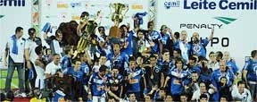 Cruzeiro ter� de buscar t�tulo  para evitar pior jejum desde anos 1980 (Jorge Gontijo/EM/D.A Press)