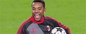 Internacional aposta em Dunga e estrutura para contratar  Robinho  (AFP PHOTO / JOSEP LAGO )
