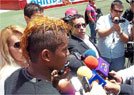 Fidel, o Neymar do Tijuana, prega respeito ao Galo (Thiago de Castro/ Superesportes)