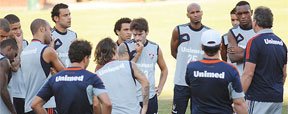 Em S�o Janu�rio, Fluminense encara tradi��o do Olimpia na Libertadores (Rossana Fraga/Photocamera)
