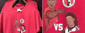 Duelo contra Atl�tico ganha camisa especial na loja oficial do Tijuana (Thiago de Castro/ Superesportes)