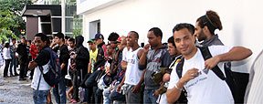 Venda para Atl�tico x Tijuana, pela Libertadores, come�a nesta quinta (Edesio Ferreira/EM/D.A Press)