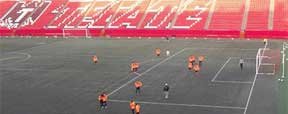 Na grama sint�tica de Tijuana, Galo inicia luta por uma vaga na semifinal (Thiago de Castro Superesportes)
