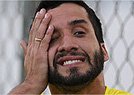 Victorino treina com bola pela  1� vez no ano (Rodrigo Clemente/EM/D.A Press)