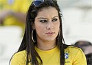 Belas mulheres no Castel�o; confira as fotos (AFP PHOTO / JUAN BARRETO )