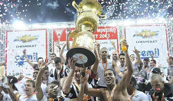 Atl�tico conquista o t�tulo de campe�o mineiro de 2013 (Juarez Rodrigues/EM/D. A Press)