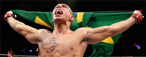 Lucas 'Mineiro' leva torcida ao del�rio com nocaute contra norte-americano (Josh Hedges/Zuffa LLC UFC )