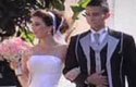 Americanos prestigiam casamento de jogador (reprodu��o  / TV Alterosa)