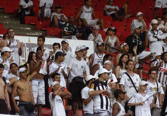 Torcida do Atltico no confronto contra o Fluminense, no Mineiro