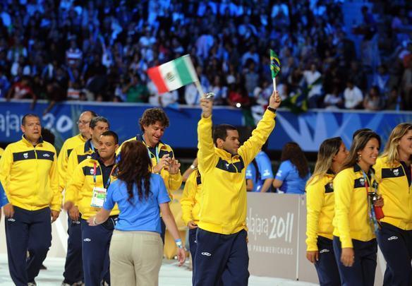 Membros da delegao brasileira