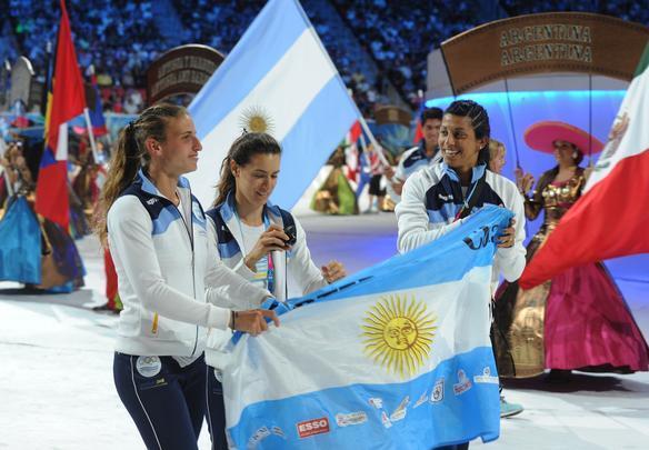 Membros da delegao argentina
