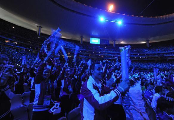 Torcedores lotaram as arquibancadas do Estdio Omnilife