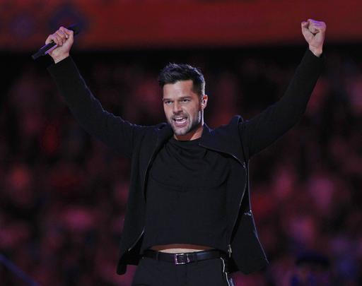 Show do cantor Ricky Martin foi a grande atrao musical da cerimnia de encerramento do Pan