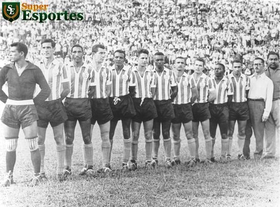 1957 - Time do Amrica campeo mineiro