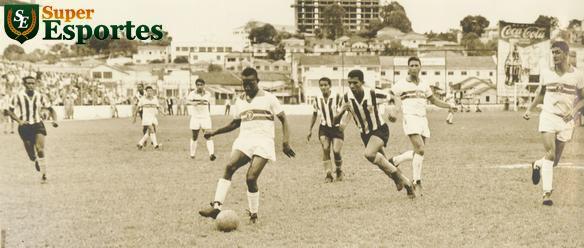 Final do Mineiro de 1964, conquistado pelo Siderrgica na Alameda