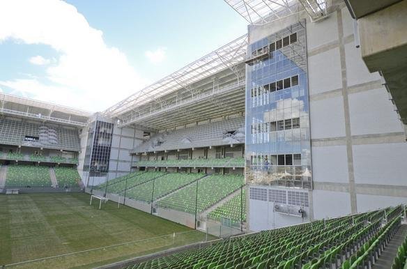 Imagens do Independncia, que ser reaberto no dia 25 de abril com o amistoso entre Amrica e Argentinos Juniors, da Argentina