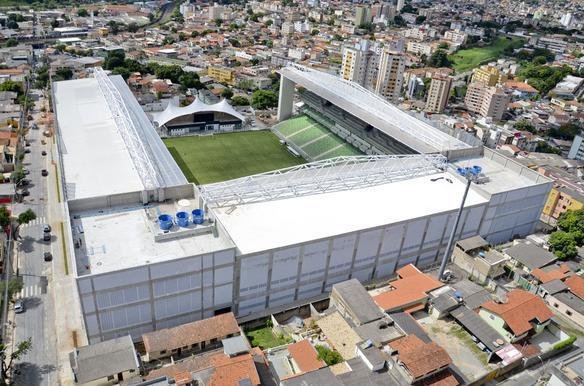Imagens do Independncia, que ser reaberto no dia 25 de abril com o amistoso entre Amrica e Argentinos Juniors, da Argentina